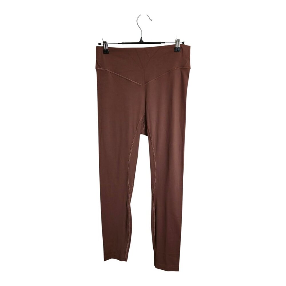 Lululemon Pants Women 10 BAREEZETHROUGH HR 25” Athleisure Sportswear LW5FFQS